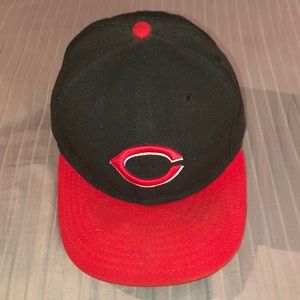 New era Cincinnati red authentic fitted hat